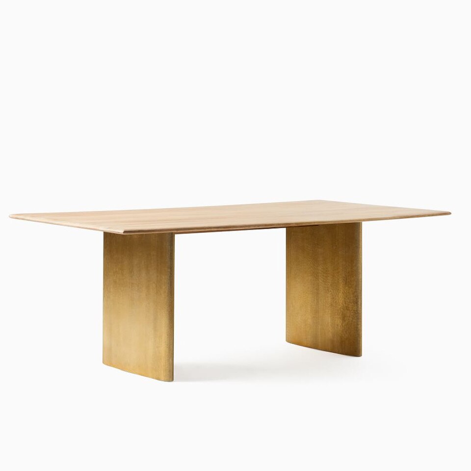 Anton Metal Plinth Dining Table west elm Australia